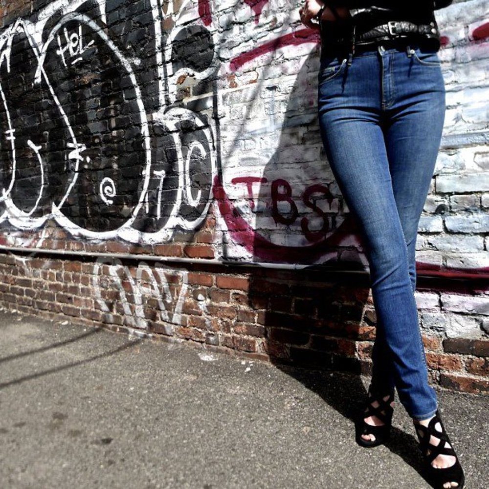 BLK DNM 2012 Skinny Jeans Blue Wash
